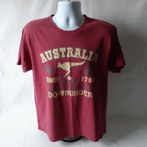 Australia down under 1788 short sleeve t-shirt